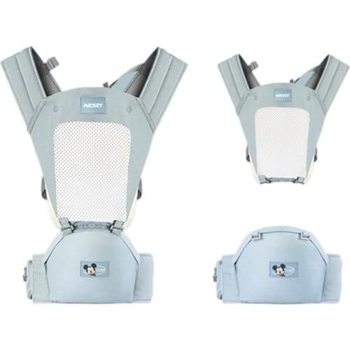 Disney Ergonomic Baby Carrier Kangaroo Mickey Minnie Baby Wrap Carrier Backpack Babies Sling Travel 0-36 Months Baby Accessories