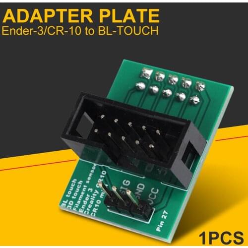 For Creality CR-10 / Ender 3 Pin 27 Board Touch Adapter Plate Ender3/ Ender 3 Pro/Ender5/CR-10 Mini/CR-10 3D Printer Accessories