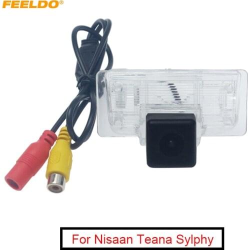 FEELDO 1Set Waterproof Special Car Backup Rear View Camera For Nisaan Teana Sylphy Reversing Camera #MX6170