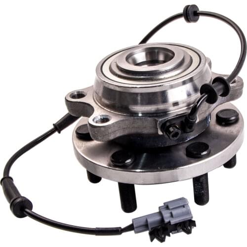 FRONT WHEEL BEARING HUB KIT 40202-ZP90A For NISSAN NAVARA D40 ABS YD25 VQ40 4X4 05 - 12 SPANISH MANUAL