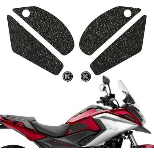 KSHARPSKIN Fuel tank grip motorcycle non-slip stickers Fuel tank side protection decal for HONDA 18-19 NC750X nc 750x nc750 x