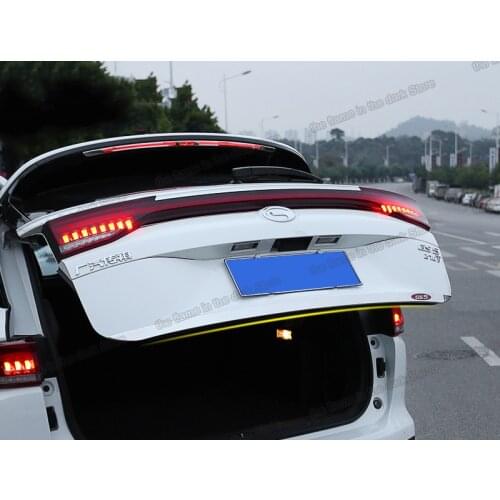 Lsrtw2017 Car Trunk Rear Bumper Front Grill Taillight Light Article Trims for Trumpchi Gac Gs5 2019 2020 2021 Accessories Auto