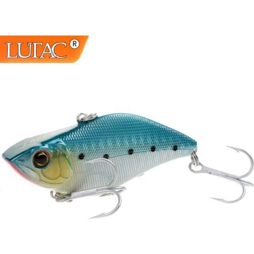 Lutac Sinking VIB Vibration Carp Fishing Lures Wobblers Pesca 70mm 14g VMC Swimbaits