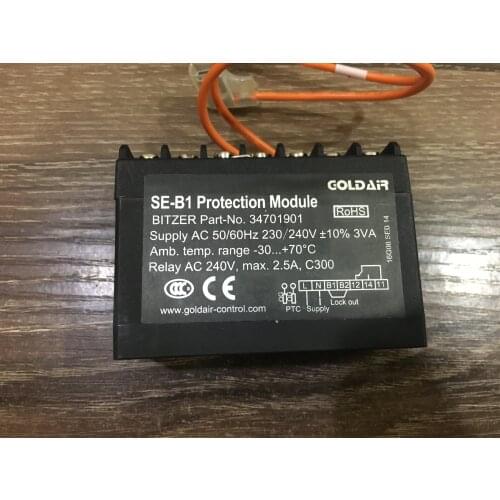 For BITZER Compressor Protector SE-B1 Motor Protection Module 34701901