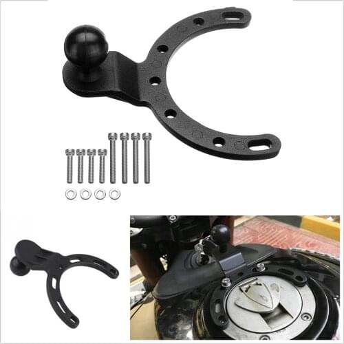 Motorcycle Gas Tank Cap Mount Adjustable GPS Phone Bracket Holder / Stand For Yamaha For Honda For Kawasaki For Suzuki For BMW