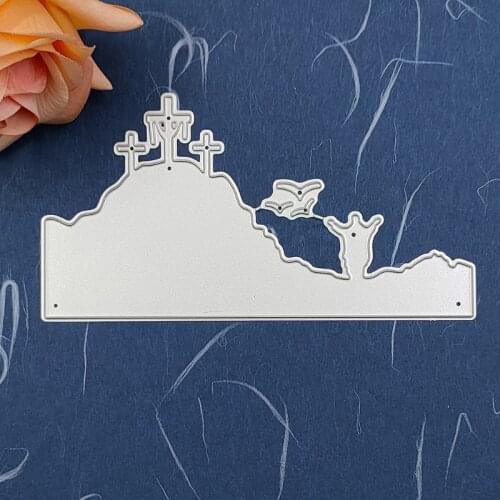 Easter Cross Metal Cutting Dies Stencil Scrapbooking DIY Album Stamp Paper Card Embossing Decoration Craft