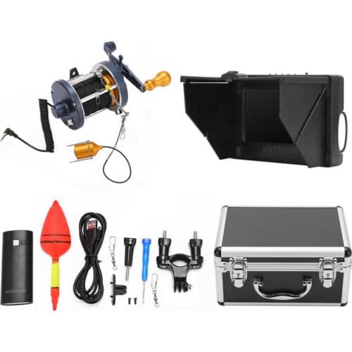 30M 1200TVL 4.3in Fish Underwater Monitor Finder Fishing Camera Sea Wheel Camera Fishing Finder Underwater Camera Accessory