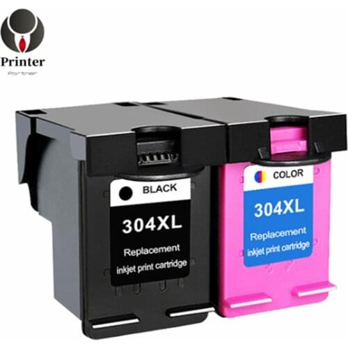 Printer-Partner repalcement ink cartridge 304 for hp Deskjet 2600 2620 2630 3720 3721 3721 3723 3730 3732 3752