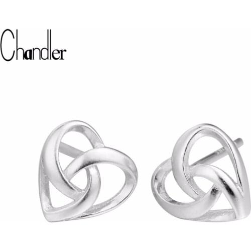 Chandler Interlock Love Earring For Women Unique Romantic Loving Gifts Statement Infinity Jewelry Vanlentine kerst oorbellen