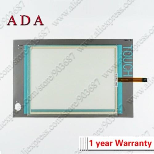 Touch Screen Glass Panel Digitizer for 6AV7802-0AC20-1AB0 PANEL PC677 15" TOUCH 3.3mm Thickness + Front Overlay Protective Film