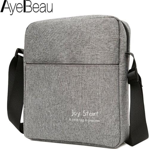 Nylon Waterproof For Men Shoulder Bag Crossbody Messenger Cross Body Handbag Male Bolsas Side Hit Sholder Small 2020 New Fashion