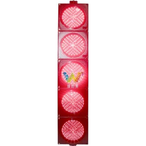 IP53 Smart Design Road Warning waterproof AC85-265V safety led traffic signal light