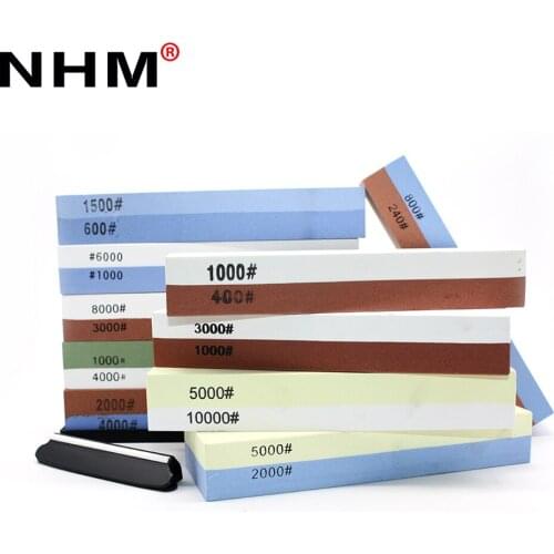 Knife Sharpener Sharpening Stones Whetstone Grinding Stone System 2-IN-1 Water Stone Honing Kitchen Tool dropship