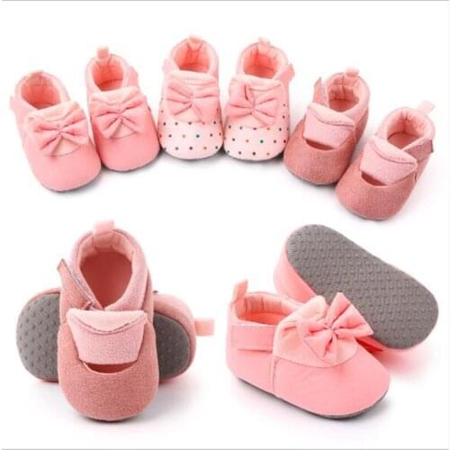 2020 New Spring Baby Shoes Anti-slip Soft Sole Infants First Walkers Toddlers Girls Princess Shoes