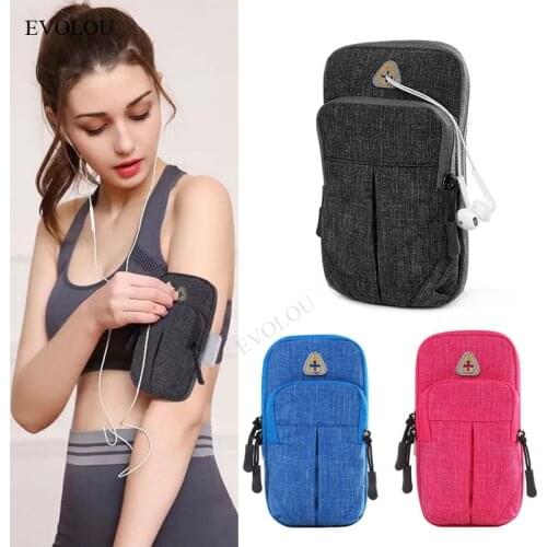 Waterproof Sport Phone Bag Running Jogging Gym Armband Phone Holder Case for iphone 12 mini 12 Pro Max Samsung Arm Band Pouch