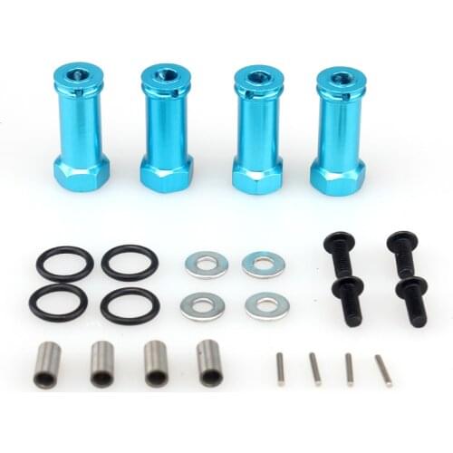 Wltoys 12428 12423 Feiyue FY-03 RC Car spare parts 12428-0044 Metal six angle wheel seat Lengthened combiner 12mm