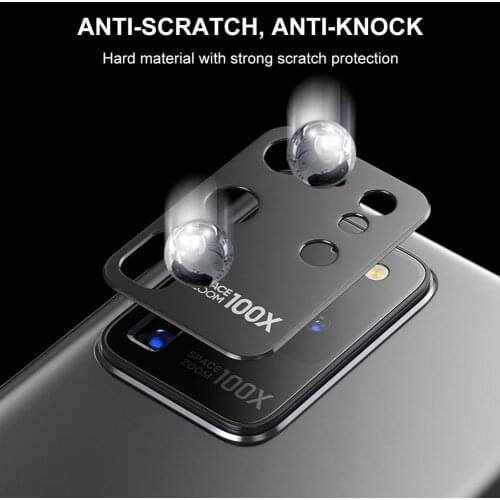Protection Cap Alloy Mobile Phones Camera Lens for Samsung Galaxy S20 Plus/S20 Ultra Screen Protective Film Metal Protector