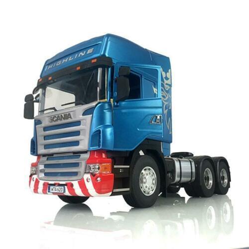 1/14 RC Tractor Truck LESU RC 6*4 Metal Chassis Hercul Painted Sca Cabin THZH0912-SMT3
