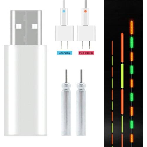 1 pcs Rechargeable CR425 Battery Set Match USB Electronic Fishing Float Battery Charger Devices Fishing accessories