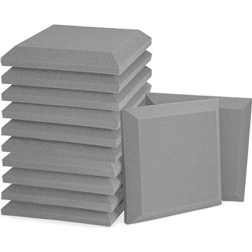 7 Colors 50X50X5cm Studio Acoustic Soundproof Foam Sound Absorption Treatment Flat Panel Tile Wedge Protective Sponge