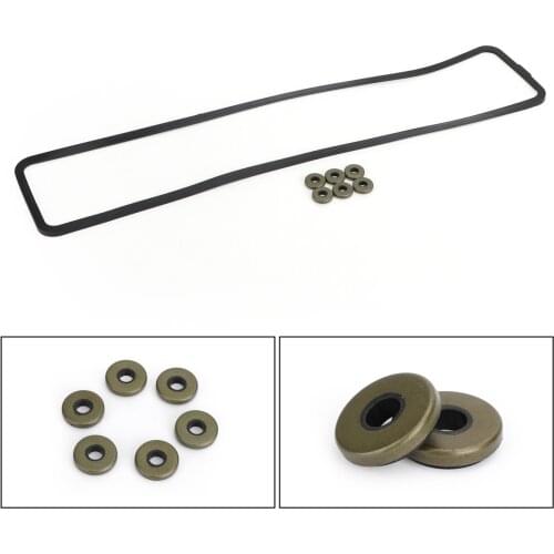 Areyourshop 4994848 Tappet Cover Gasket With Grommet Seals For Cummin 89-02 12V 5.9 3284623 Car Tappet Cover Gasket Parts