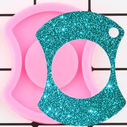Shiny Bottle Opener Silicone Mold DIY Handmade Jewelry Molds Epoxy Resin Craft Keychain Mould Polymer Clay Pendant Charms Moulds
