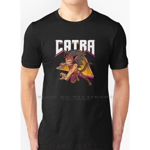 She.ra And The Princess Of Power Catra T Shirt 100% Pure Cotton Adora Catra She Ra And The Princesses Of Power Spop Cartoon
