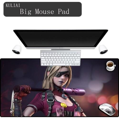 XGZ Girl Mouse Pads Large Mat Pad Mouse Gaming Gamer Pc Keyboard Desk Mats Rubber Edge Control Player Mouse Pad 900x400 MM