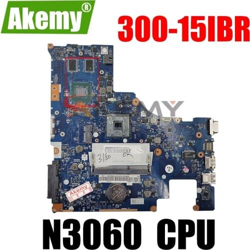 Laptop motherboard For LENOVO 300-15IBR Core N3060 N16V-GM-B1 DDR3 Mainboard Tested 100
