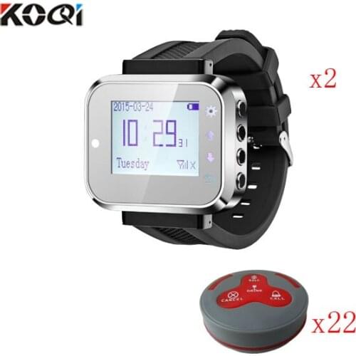 Electronic Watch Systems Wireless Waiter Pager System Used For Calling Waiter For Service In Restaurant And Coffee House