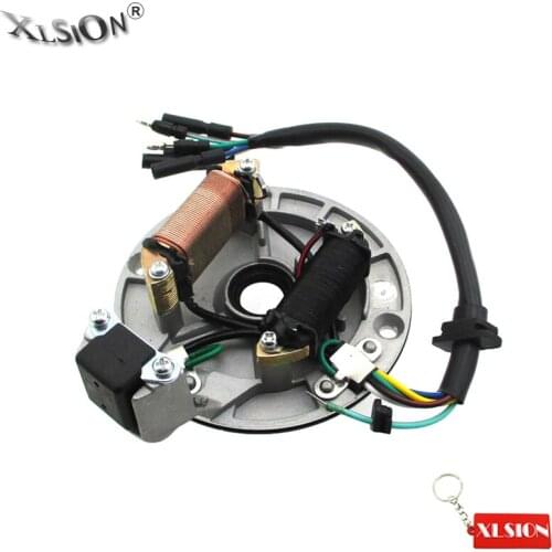 XLSION Engine Stator For Horizotal Air-Cooled 50cc 70cc 90cc 110cc 125cc Chinese Pit Dirt Bike Motorcycle
