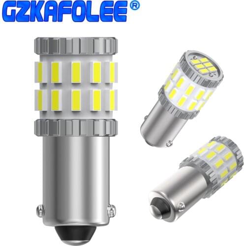 2PCS BA9S LED BAX9S H21W BAY9s T10 W5W led Canbus Bulb H6W Car Reverse Lights Auto Parking License Plate Interior Map Dome Lamps