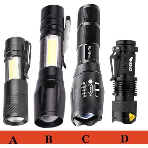 Ultra Bright 20000 LM Portable LED Flashlight Hand light 5-Mode Linterna Zoomable Torch Waterproof Pocket Bicycle Camp Led Light