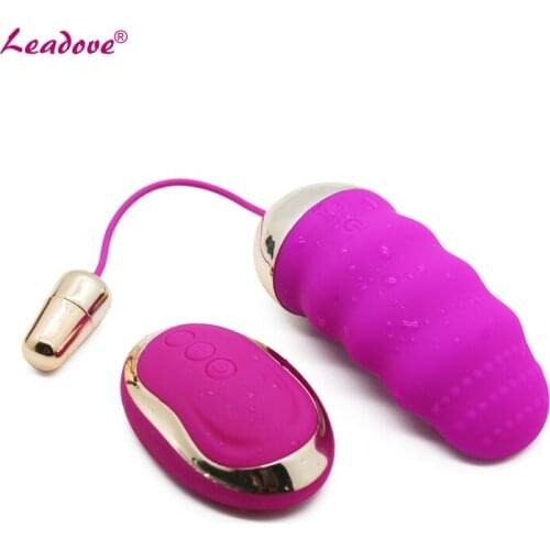 Hot Wireless Remote Control Vibrator Powerful Bullet Vibrating Egg Product for Women Kegel Ball Erotic Massage Adult Sex Toy