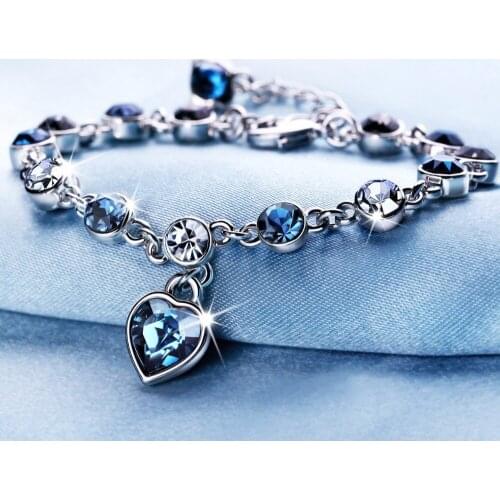 YINHED Blue Bracelets