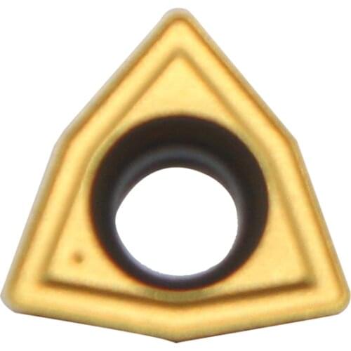 10PCS WS5131 WCMX030204 lathe machining CNC turning blade carbide insert