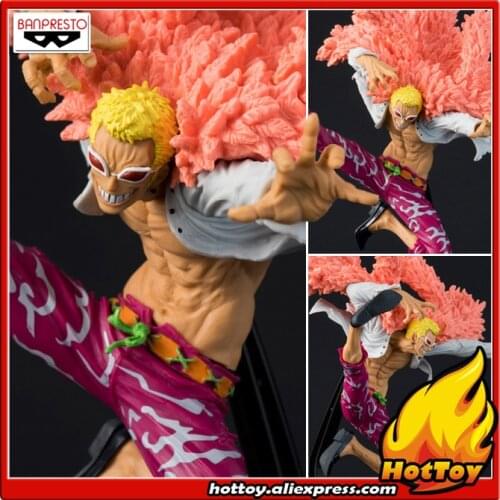 100% Original Banpresto SCultures BIG Zoukeiou 6 Vol. 1 Collection Figure - Donquixote. Doflamingo from "One Piece"
