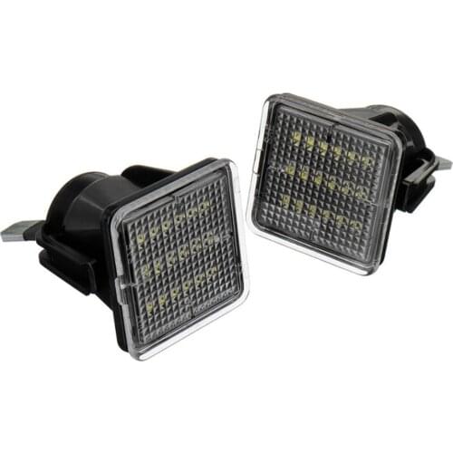 2pcs/set License Plate Light Lamp Housing Parking Light Car Modification Replacement Part For Toyota New Tacoma