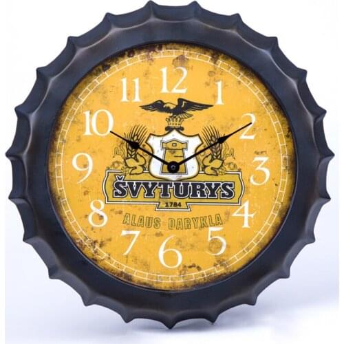 3d Barman Wall Clock Modern Design Mechanism Kitchen Digital Retro Industrial Clocks Vintage Watch Reloj Pared Modern Decor N