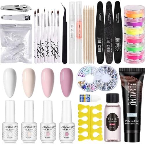 50Pcs/Set 8ML Nail Color Gel Extension With Nail Clippers Nutritional Oil Nail Gel Polish Kit Soak Off Manicure Set Nail Tools
