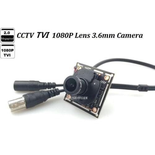 CCTV HD TVI HD 1080P 2.0MP Lens 3.6mm CCTV Security Mini TVI 2.0MP Camera