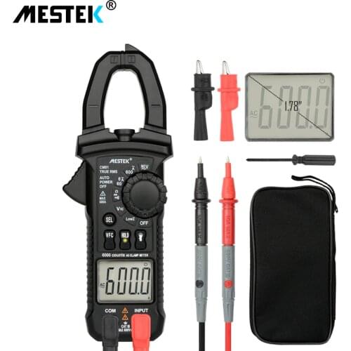 Big Discount Digital Clamp Meter AC/DC Current Voltage current pliers True RMS Auto Range VFC Capacitance Non contact Multimeter