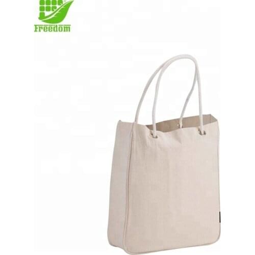 Logo Printed Eco-Friendly Cotton Canvas Bag