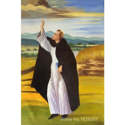 St. Dominic by Sandro Botticelli paintings For sale Home Decor Hand painted High quality