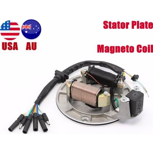 1Pcs New IGNITION STATOR MAGNETO PLATE For 125CC PIT BIKE XR50 SDG SSR 107 110 125 cc