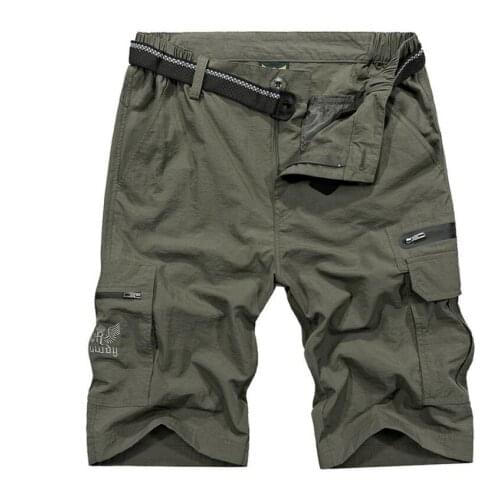 Mens Military Cargo Shorts Brand New Army Tactical Short Pants Men Summer Loose Casual Work Plus Size Shorts with Pockets