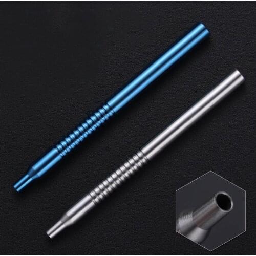 Ophthalmic Flushing Handle Stainless Steel Titanium Alloy Ophthalmic Instrument Flushing Handle 9cm