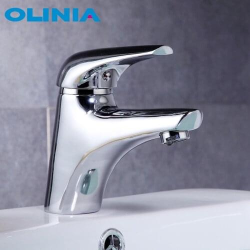 Olinia bathroom faucet tap Faucet shower faucet bath Single Handle Contemporary bathroom tap Sink Water Mixer Tap OL7191