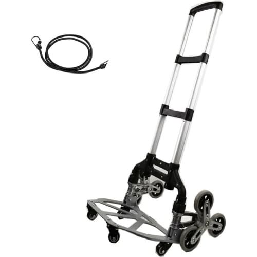 Portable Folding Climbing Hand Truck & Dolly Cart Capacity for Carrying Refrigerator Luggage Large Furniture