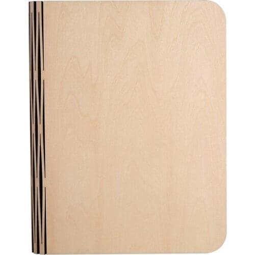 USB Rechargeable LED Foldable Wooden Book Shape Desk Lamp Nightlight Booklight for Home Decor Warm White Light Drop Shipping